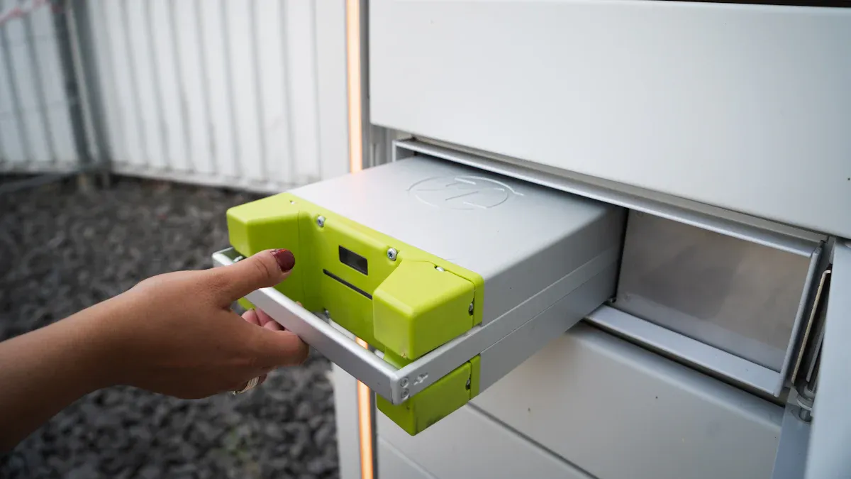 Lithium-Ion Industrial Battery Storage