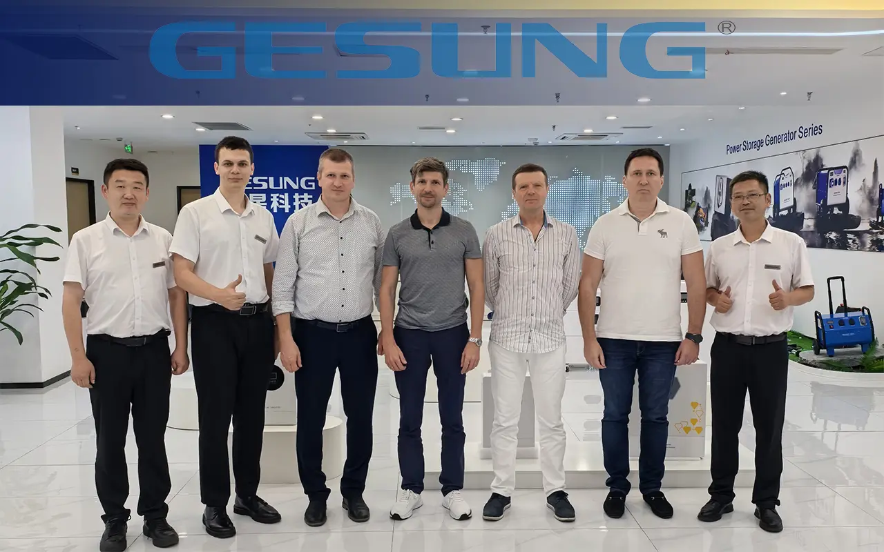Russian Business Energy Storage Project Team visited GESUNG