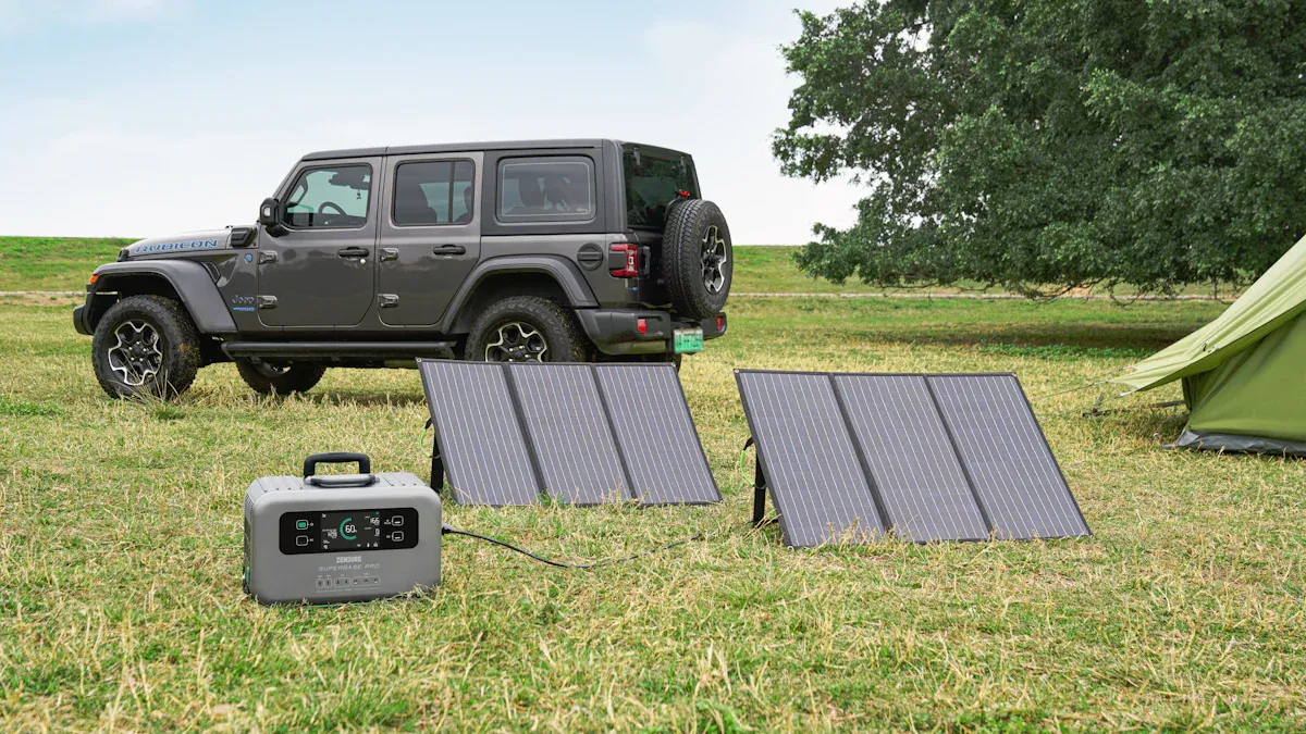 Generadores solares: eficiencia y portabilidad